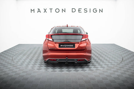 Rear Side Splitters suitable for Honda Civic Hatchback Mk9