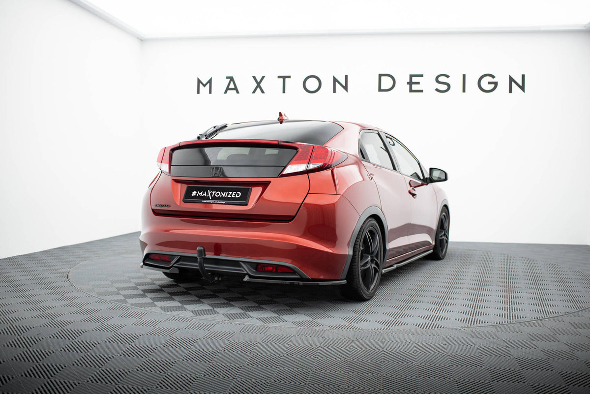 Rear Side Splitters suitable for Honda Civic Hatchback Mk9