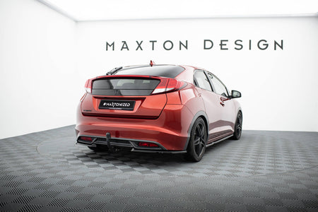 Rear Side Splitters suitable for Honda Civic Hatchback Mk9