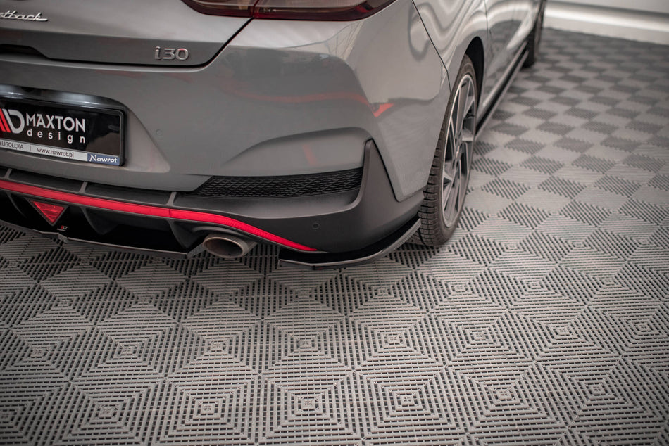 Rear Side Splitters suitable for Hyundai I30 Fastback N-Line Mk3 Facelift