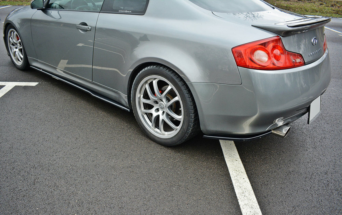 Rear Side Splitters suitable for Infiniti G35 Coupe
