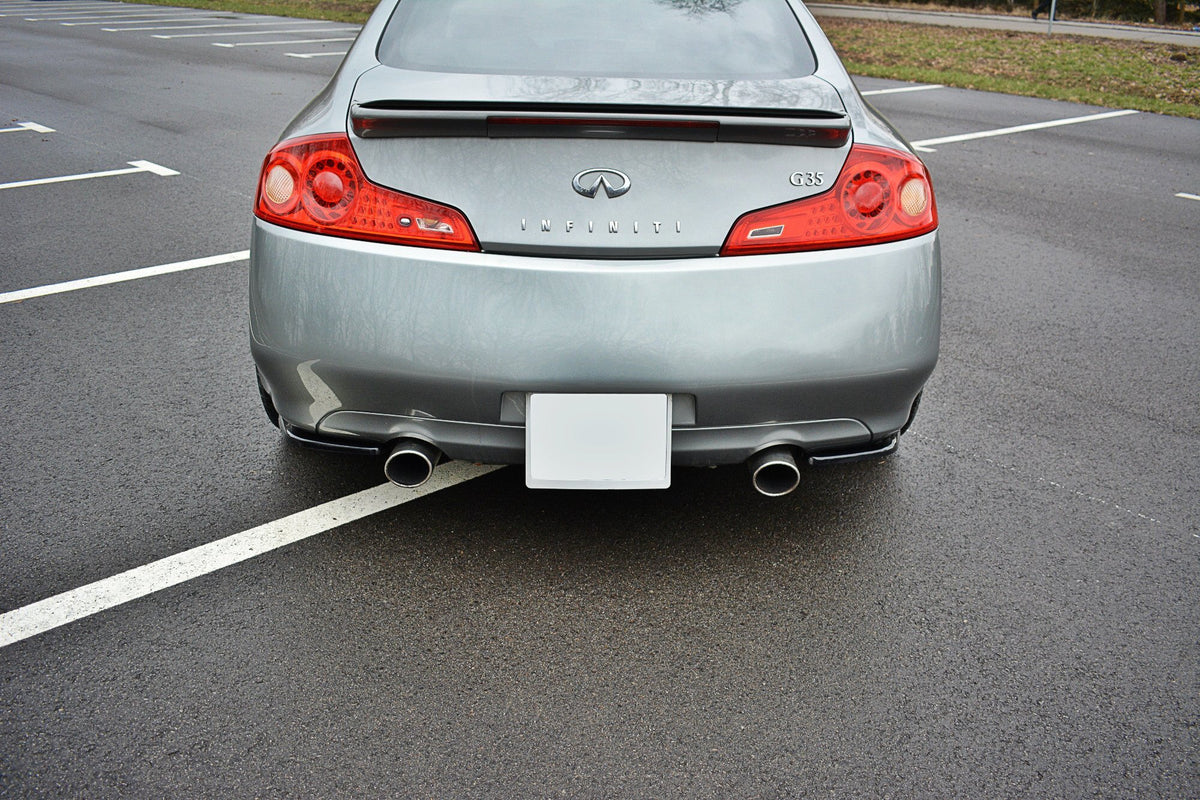 Rear Side Splitters suitable for Infiniti G35 Coupe