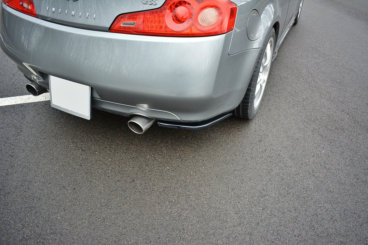 Rear Side Splitters suitable for Infiniti G35 Coupe