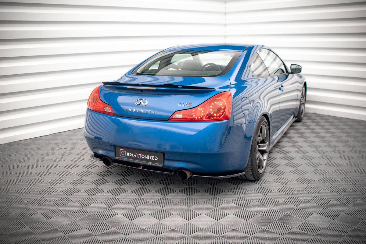 Rear Side Splitters suitable for Infiniti G37 Coupe