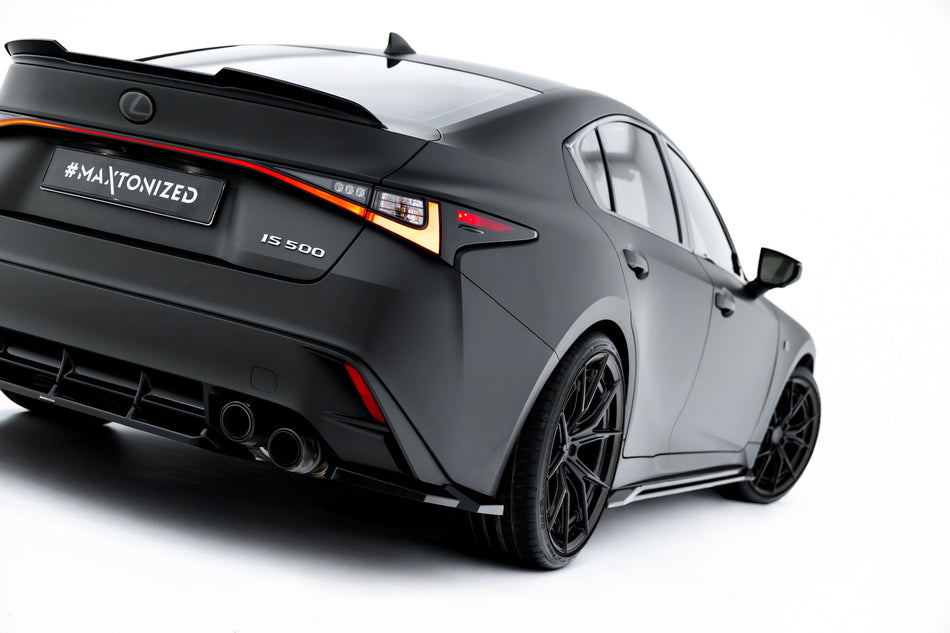 Rear Side Splitters suitable for Lexus IS 500 Mk3 Facelift 2 (XE30)