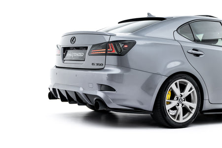 Rear Side Splitters suitable for Lexus IS F-Sport Mk2 (XE20) Facelift