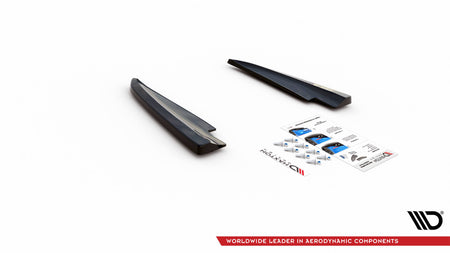 Rear Side Splitters suitable for Maserati Ghibli Mk3