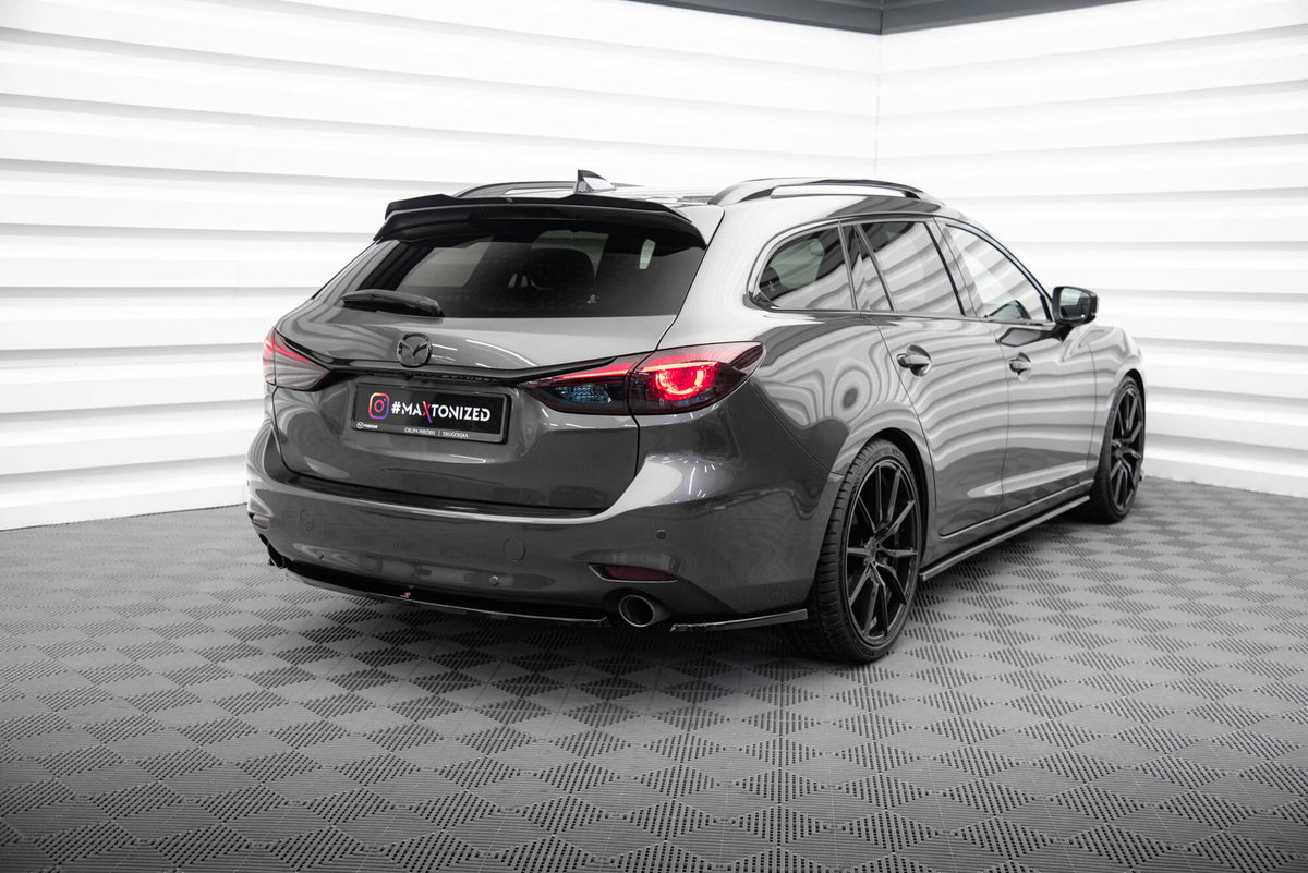 Rear Side Splitters suitable for Mazda 6 Estate Mk3 Facelift