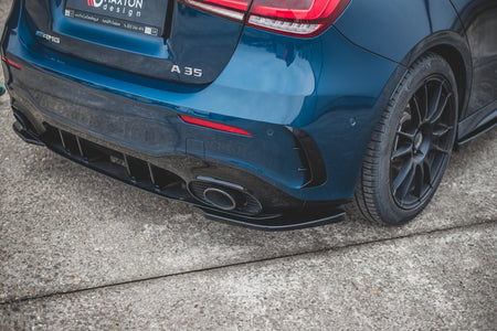 Rear Side Splitters suitable for Mercedes A35 AMG Aero Hatchback W177