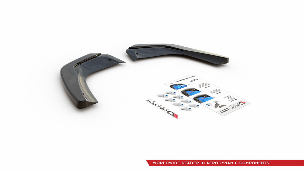 Rear Side Splitters suitable for Mercedes A35 AMG Aero Hatchback W177