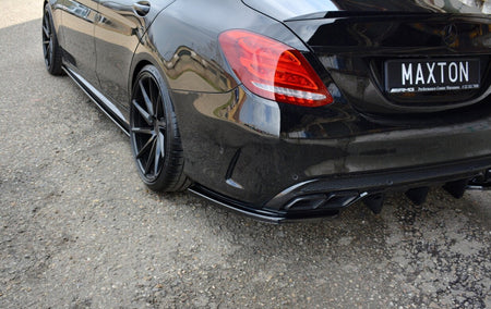 Rear Side Splitters suitable for Mercedes-AMG C 43 W205