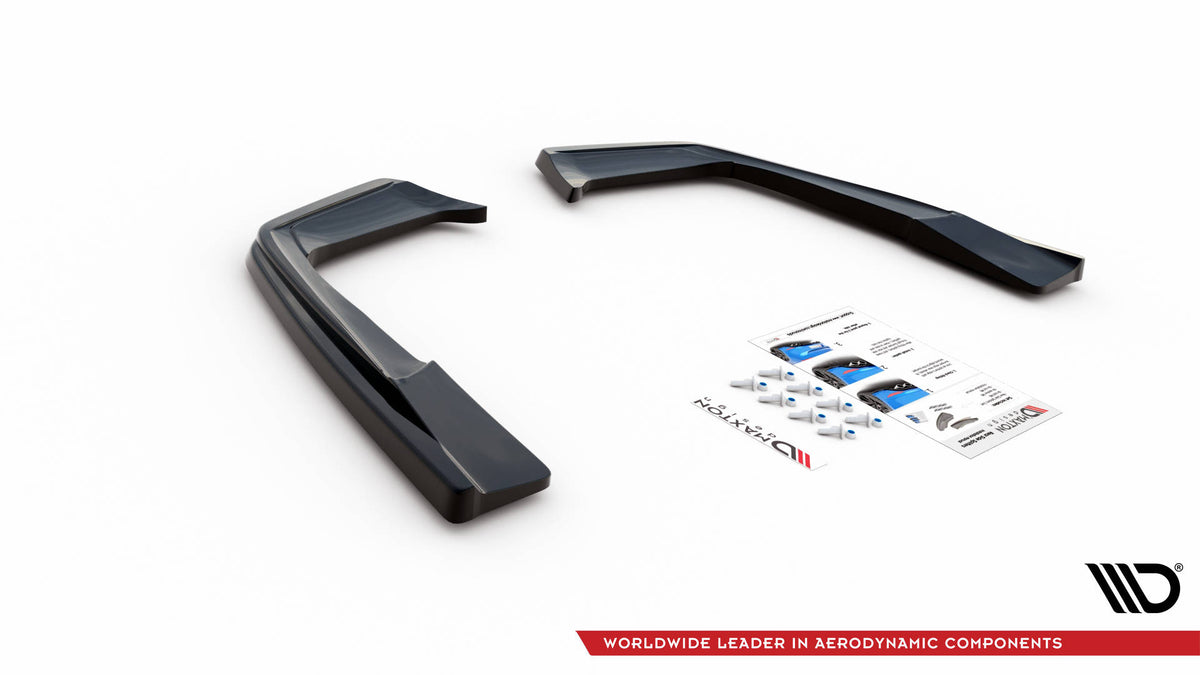 Rear Side Splitters suitable for Mercedes-AMG C 63AMG Coupe AMG Aero Pack C205 Facelift