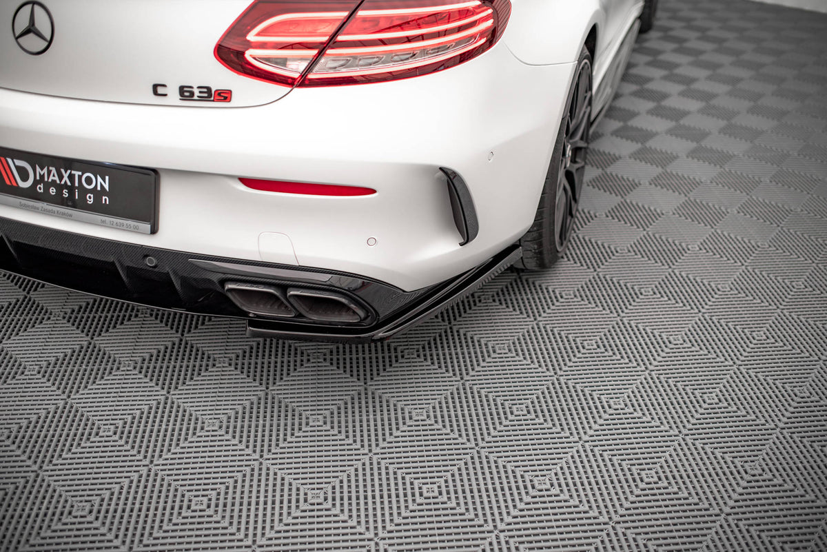 Rear Side Splitters suitable for Mercedes-AMG C 63AMG Coupe AMG Aero Pack C205 Facelift
