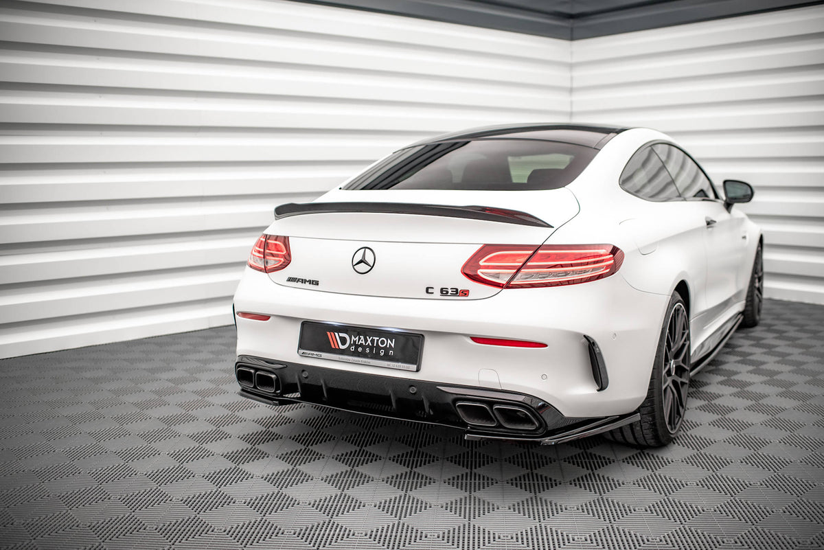 Rear Side Splitters suitable for Mercedes-AMG C 63AMG Coupe AMG Aero Pack C205 Facelift