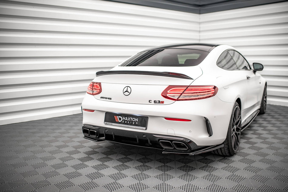 Rear Side Splitters suitable for Mercedes-AMG C 63AMG Coupe AMG Aero Pack C205 Facelift