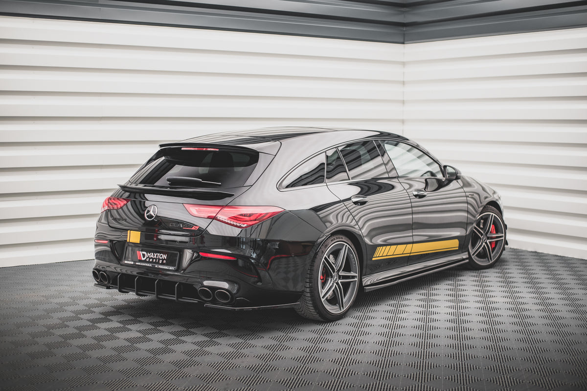 Rear Side Splitters suitable for Mercedes-AMG CLA 35 Aero / 45 Aero C118