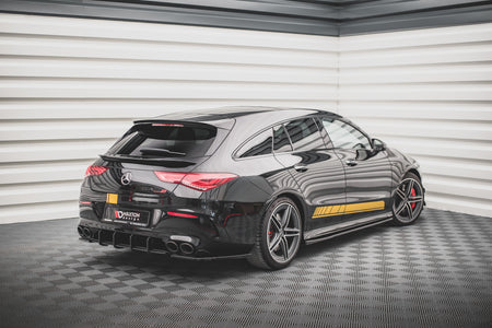 Rear Side Splitters suitable for Mercedes-AMG CLA 35 Aero / 45 Aero C118
