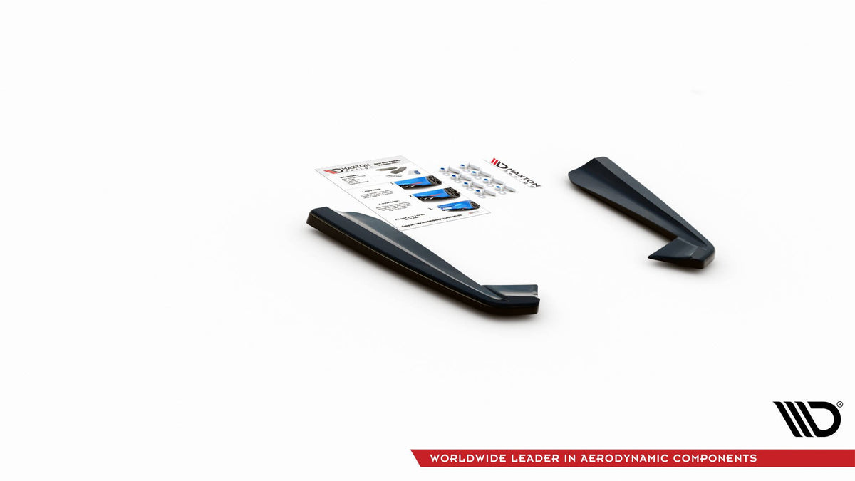 Rear Side Splitters suitable for Mercedes-AMG GLE 53 Coupe C167 / C167 Facelift