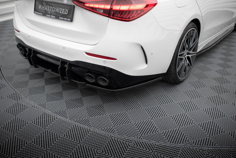 Rear Side Splitters suitable for Mercedes-Benz C AMG-Line / 43 AMG W206