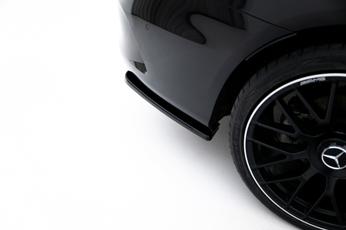 Rear Side Splitters suitable for Mercedes- Benz C Coupe AMG-Line C205