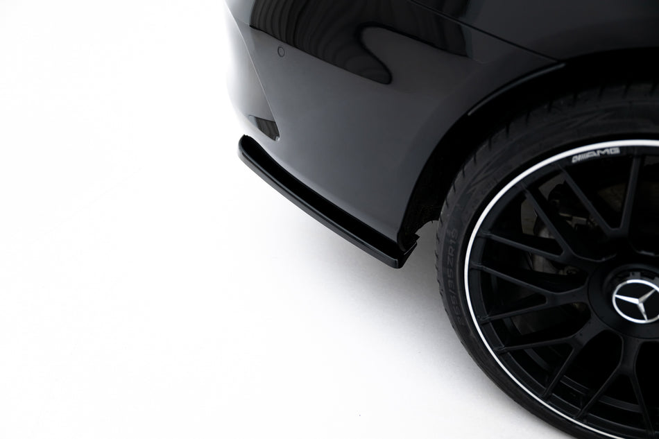 Rear Side Splitters suitable for Mercedes- Benz C Coupe AMG-Line C205
