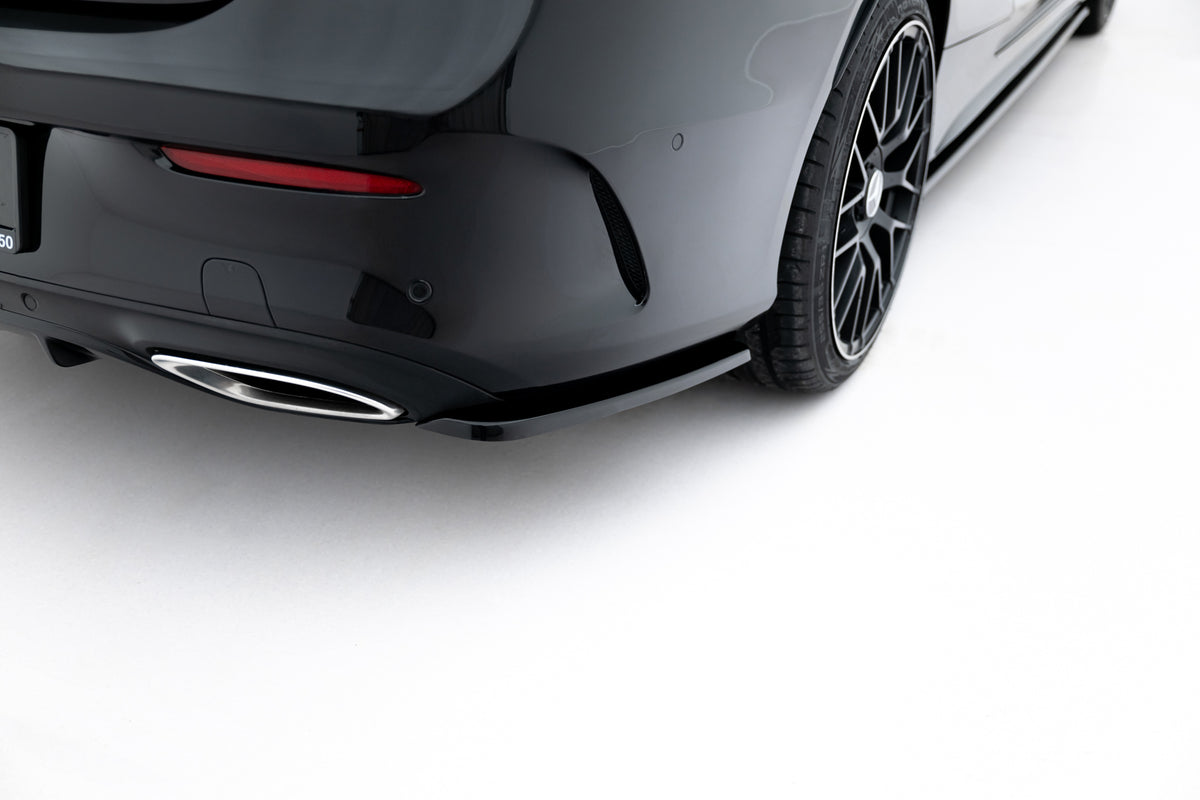Rear Side Splitters suitable for Mercedes- Benz C Coupe AMG-Line C205