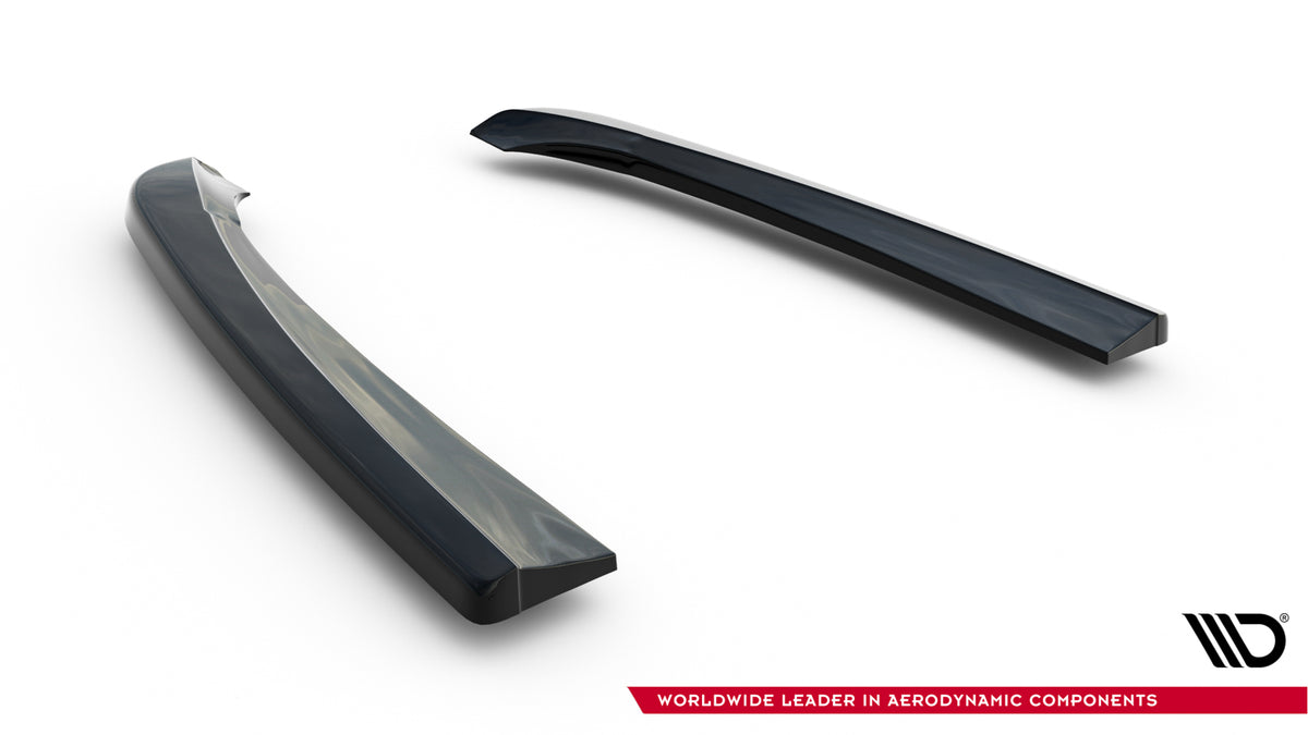 Rear Side Splitters suitable for Mercedes- Benz C Coupe AMG-Line C205