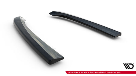 Rear Side Splitters suitable for Mercedes- Benz C Coupe AMG-Line C205