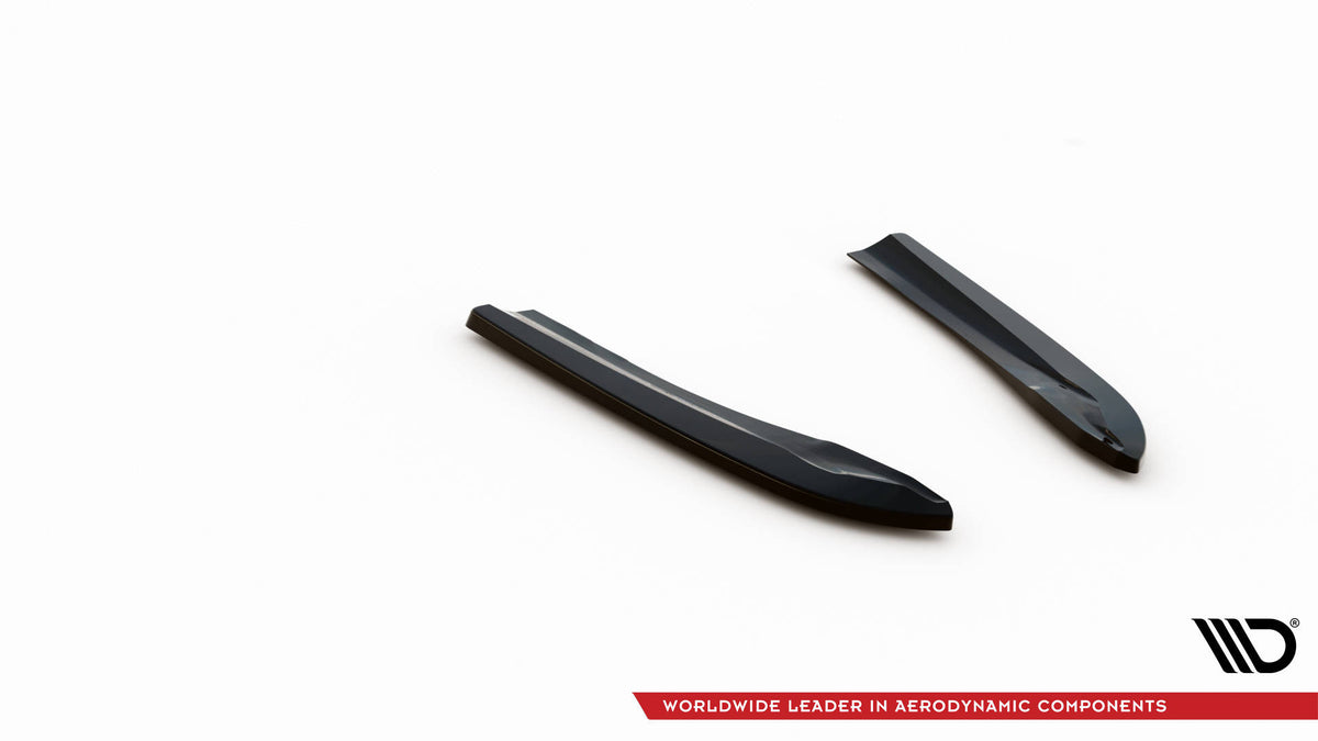 Rear Side Splitters suitable for Mercedes-Benz C Coupe / Sedan / Estate  AMG-Line C204 / W204 Facelift / S204 Facelift