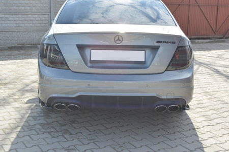Rear Side Splitters  suitable for Mercedes-Benz C Sedan / Estate AMG-Line W204 / S204