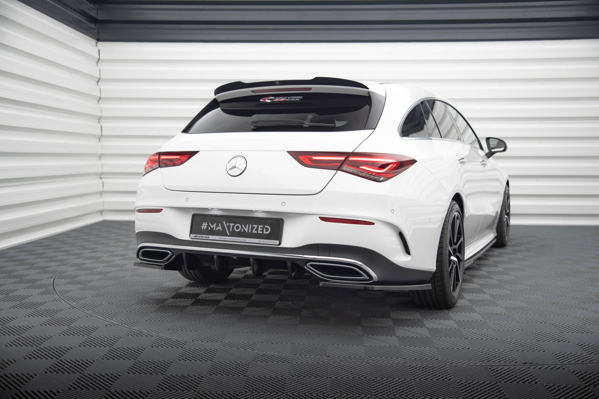 Rear Side Splitters suitable for Mercedes-Benz CLA  AMG-Line X118