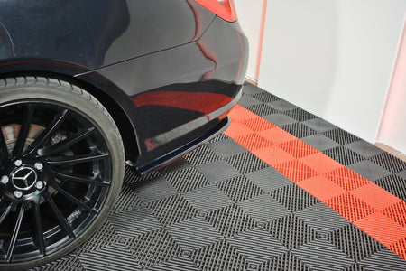 Rear Side Splitters  suitable for Mercedes-Benz E-Class W207 Coupe AMG-Line