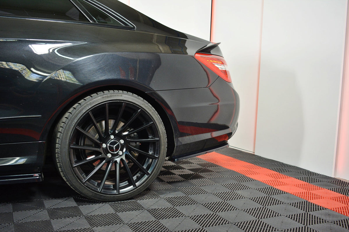 Rear Side Splitters  suitable for Mercedes-Benz E-Class W207 Coupe AMG-Line
