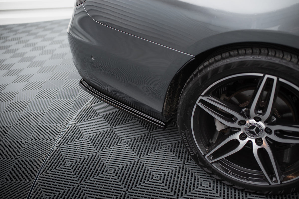 Rear Side Splitters suitable for Mercedes-Benz E43 AMG / AMG-Line Sedan / Estate  W213 / S213