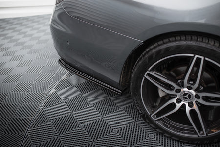 Rear Side Splitters suitable for Mercedes-Benz E43 AMG / AMG-Line Sedan / Estate  W213 / S213