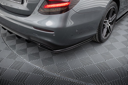 Rear Side Splitters suitable for Mercedes-Benz E43 AMG / AMG-Line Sedan / Estate  W213 / S213