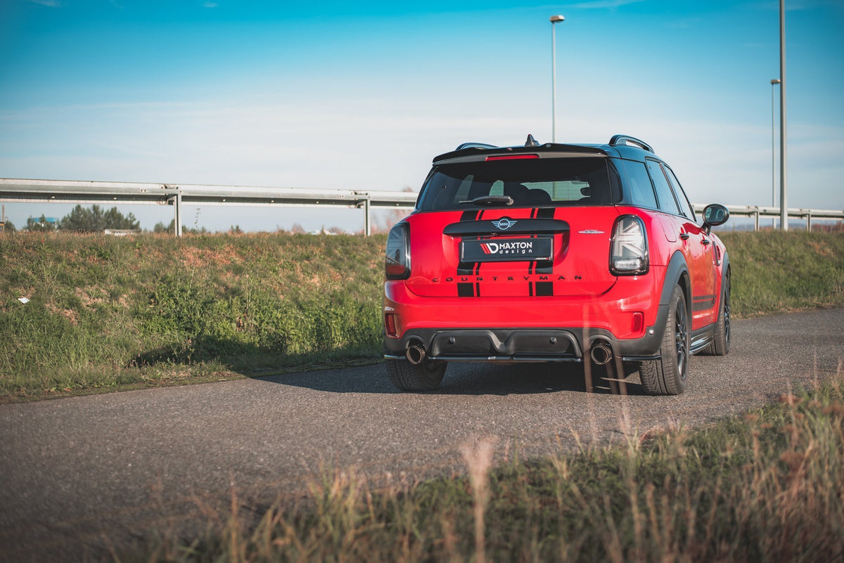 Rear Side Splitters suitable for Mini Countryman Mk2 F60 JCW