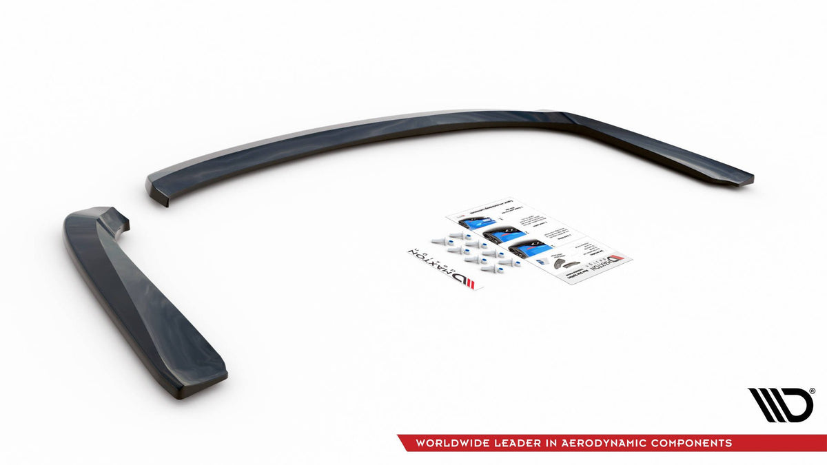 Rear Side Splitters suitable for Mistubishi Lancer Sportback Mk8