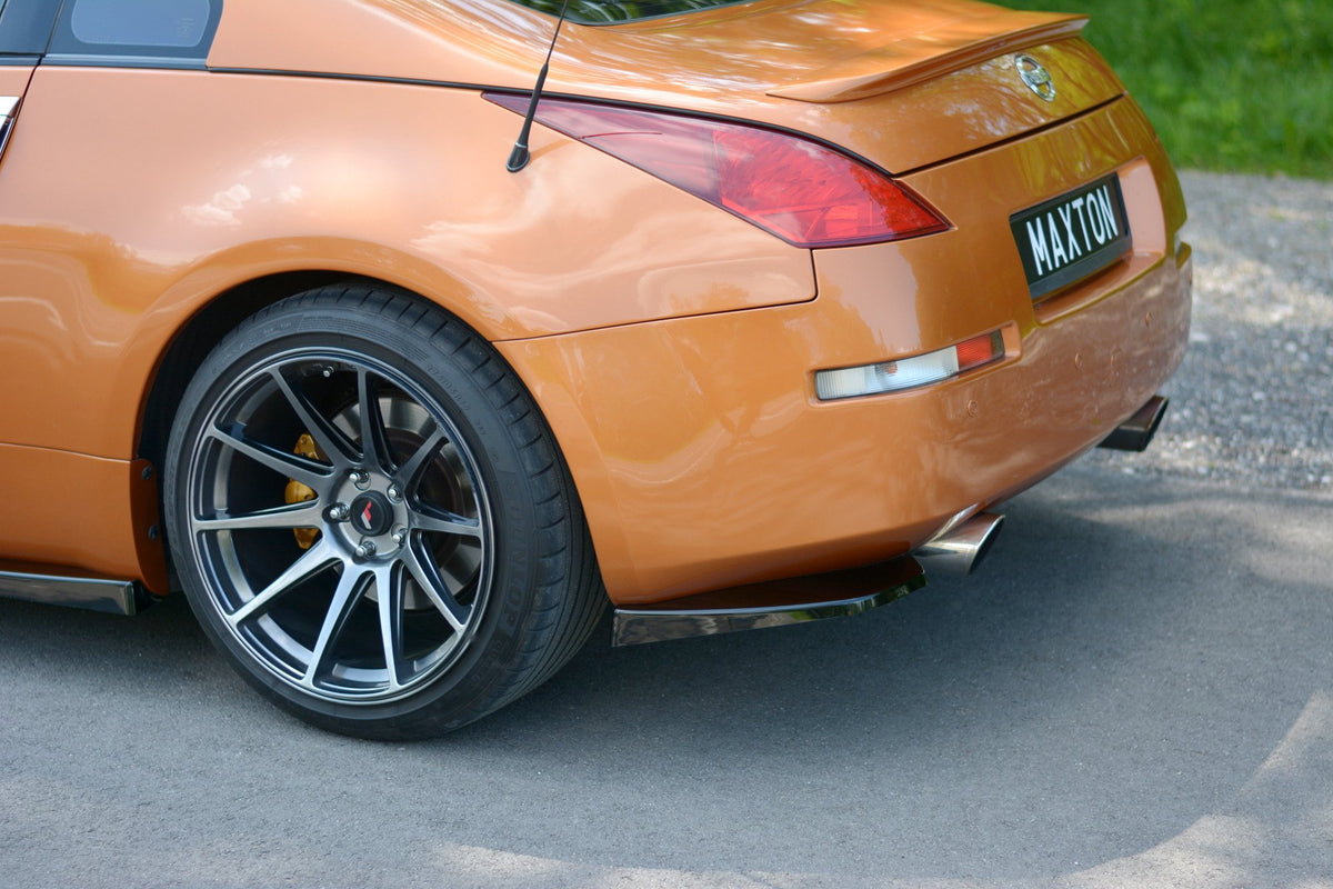 Rear Side Splitters suitable for Nissan 350Z