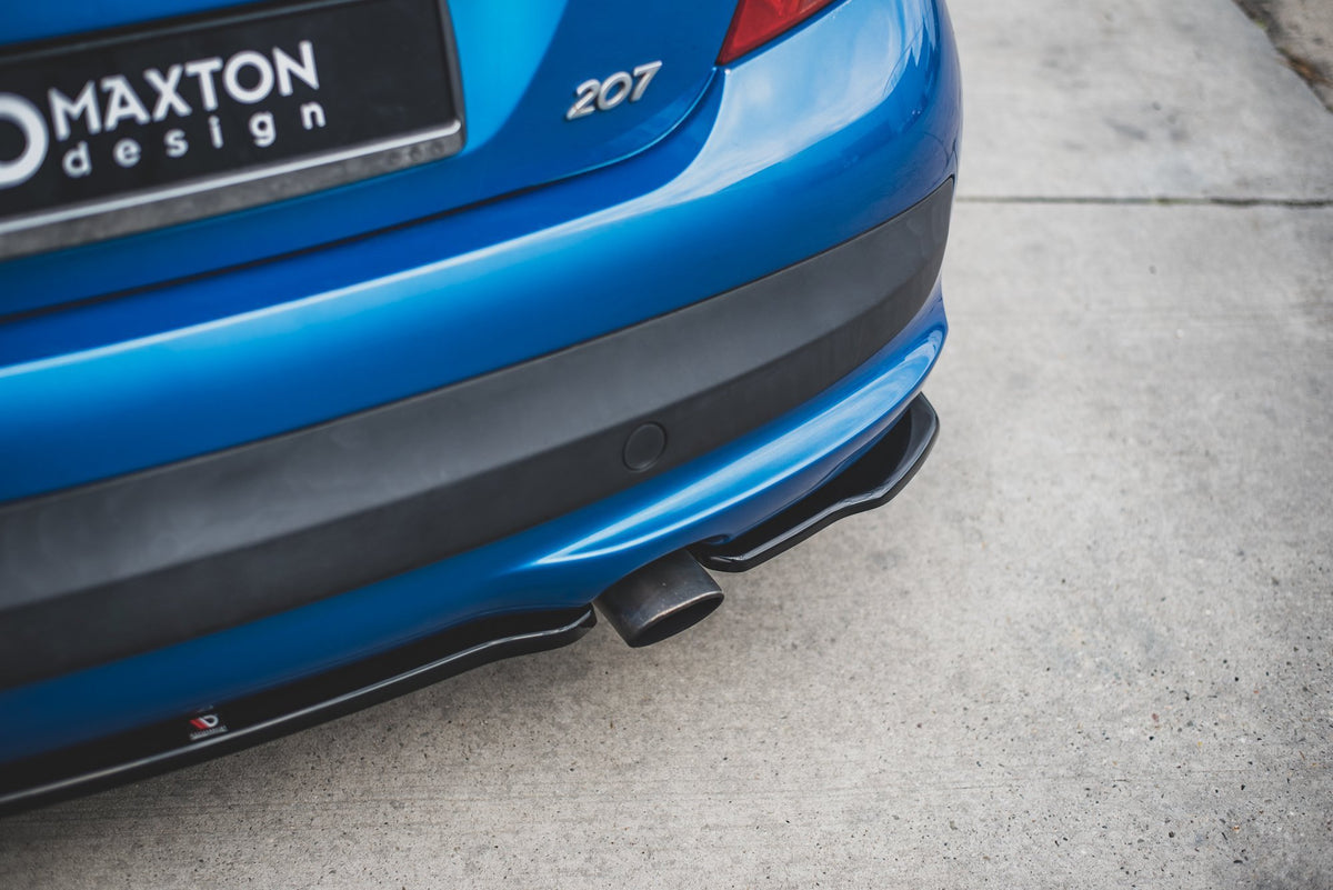 Rear Side Splitters suitable for Peugeot 207 Sport