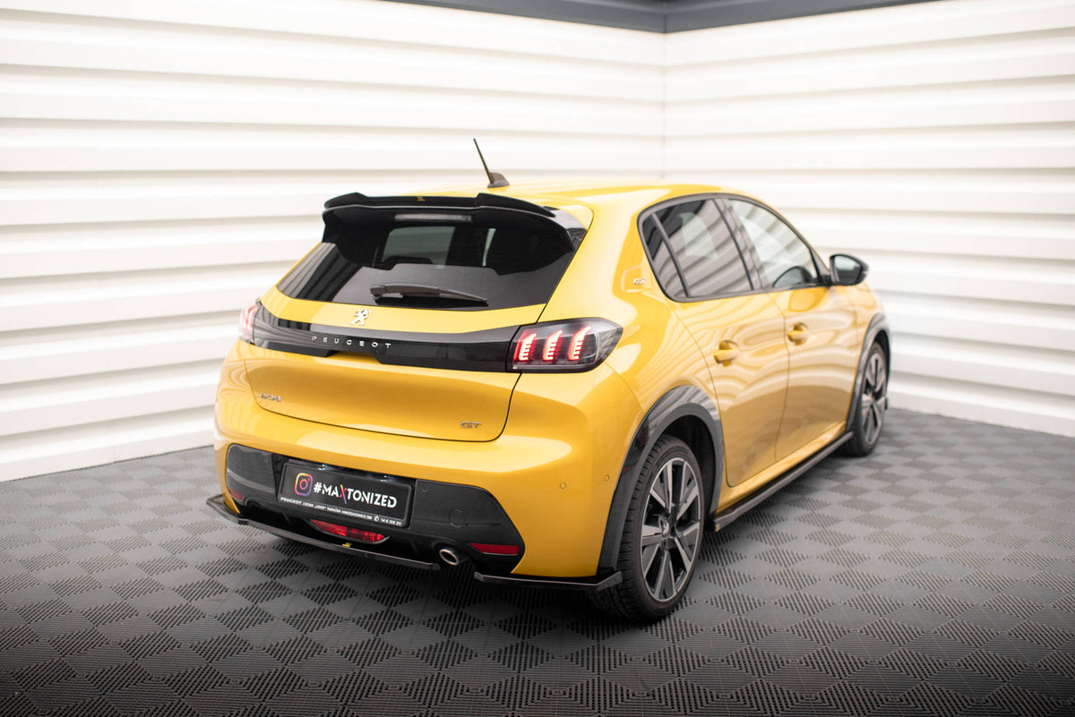 Rear Side Splitters suitable for Peugeot 208 GT Mk2