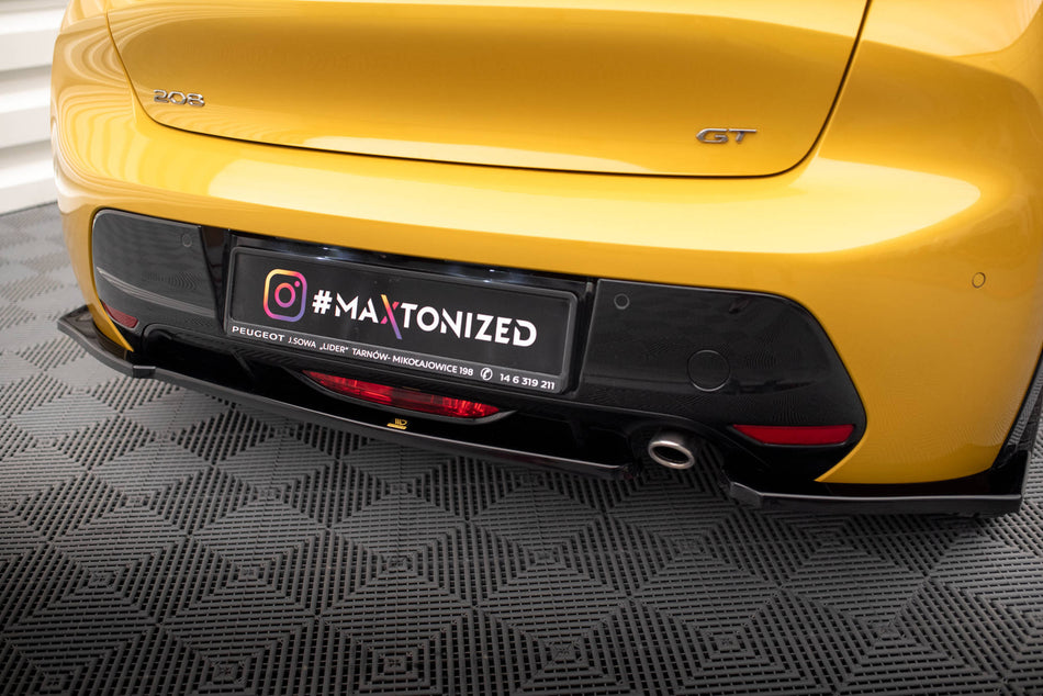 Rear Side Splitters suitable for Peugeot 208 GT Mk2