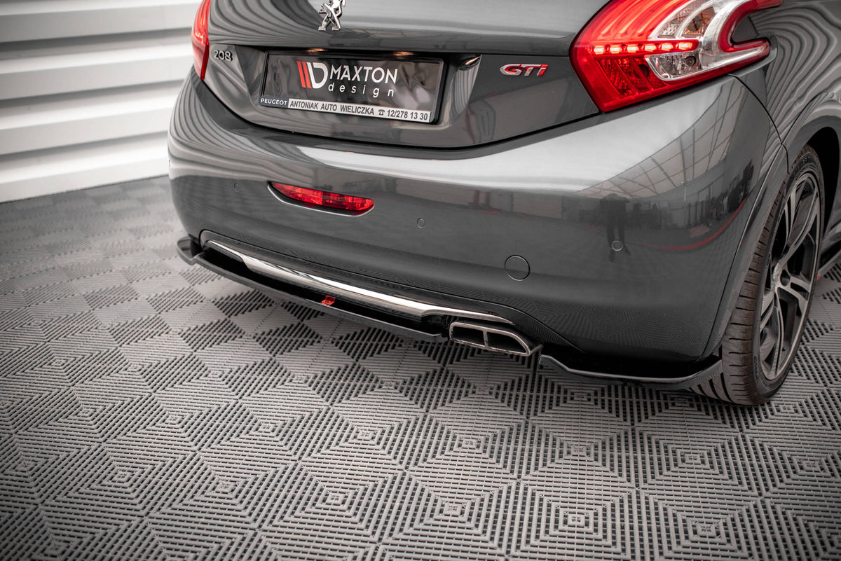 Rear Side Splitters suitable for Peugeot 208 GTi Mk1