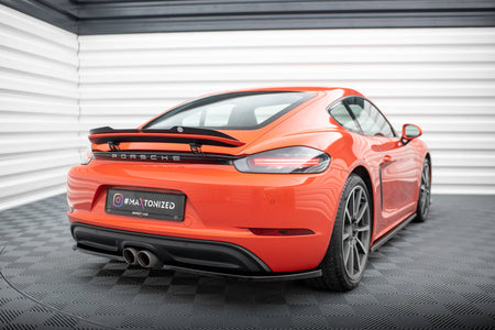 Rear Side Splitters suitable for Porsche 718 Cayman 982c