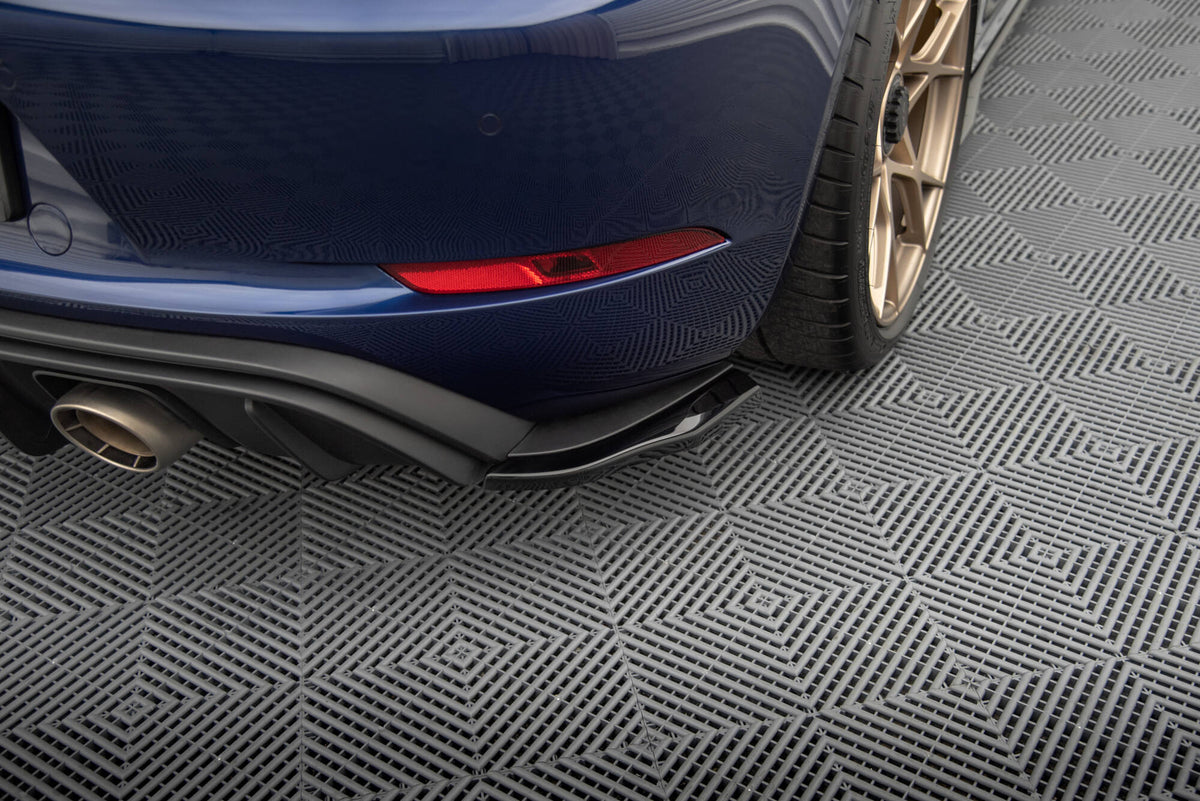 Rear Side Splitters suitable for Porsche 718 Cayman GT4 RS 982c