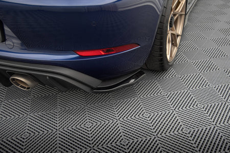 Rear Side Splitters suitable for Porsche 718 Cayman GT4 RS 982c
