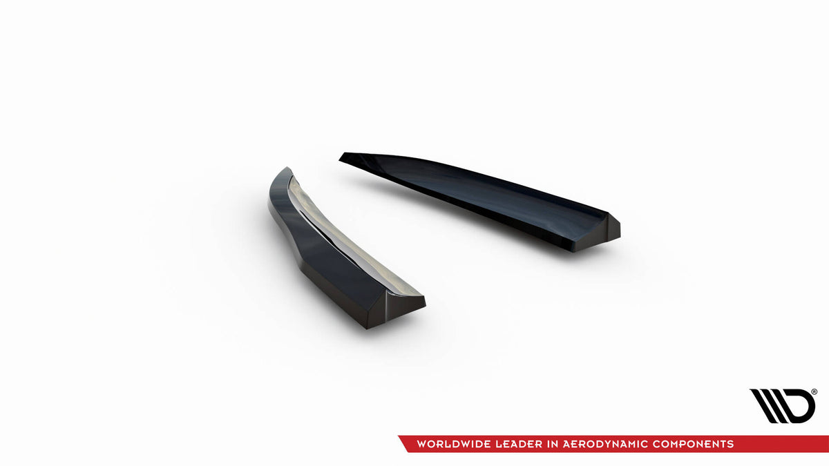 Rear Side Splitters suitable for Porsche 718 Cayman GT4 RS 982c