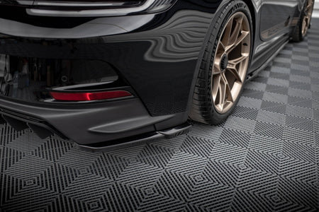 Rear Side Splitters suitable for Porsche 911 992 GT3