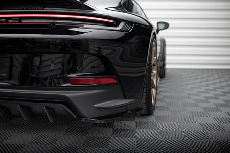 Rear Side Splitters suitable for Porsche 911 992 GT3