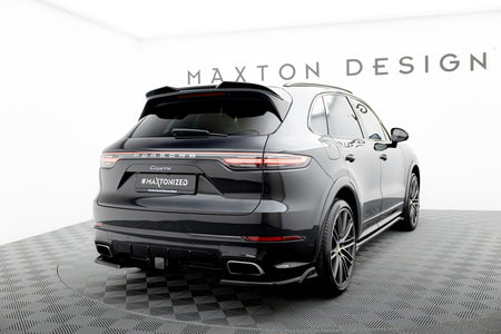 Rear Side Splitters suitable for Porsche Cayenne Sport Design SUV / Coupe Mk3